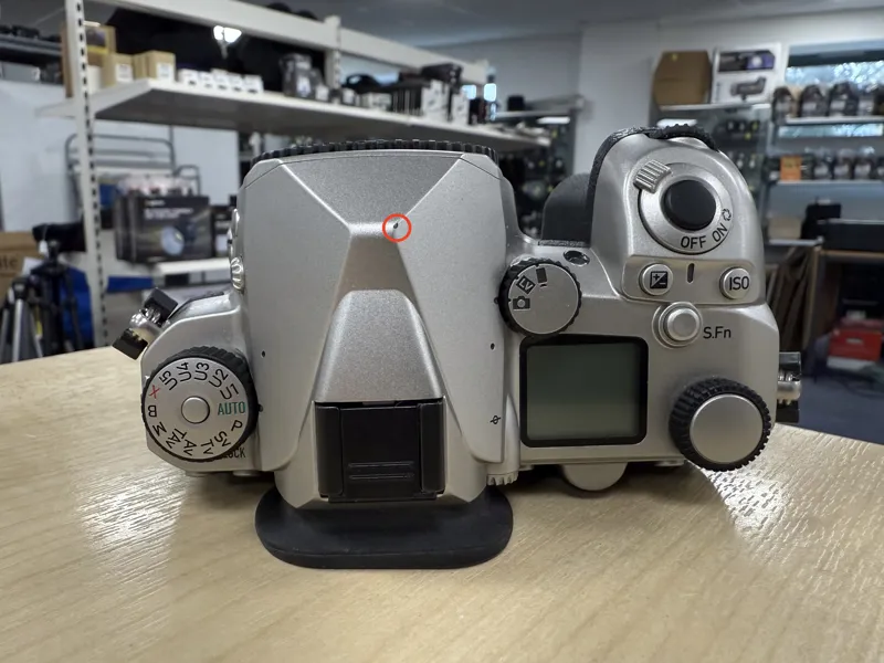 Ex-Display Pentax K-3 Mark III Silver Body -4