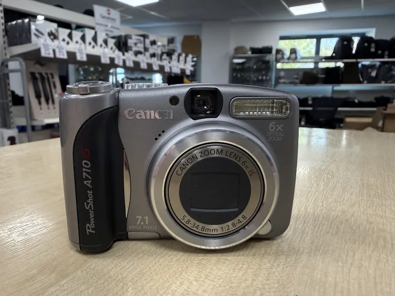 Used Canon Powershot A710is Digital Compact Camera - 3 Months Warranty-1