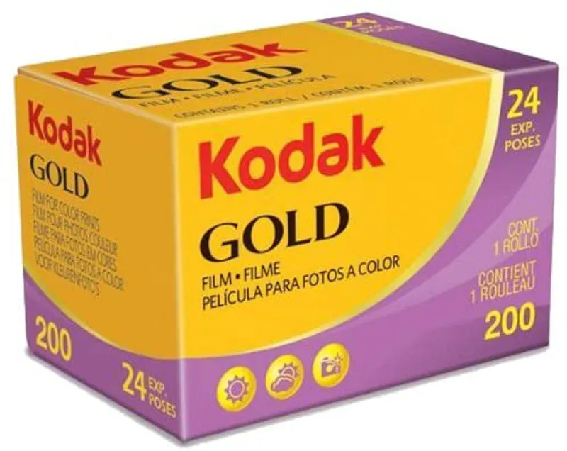 Kodak GOLD 200 - 35mm 24 Exposure Colour Negative Film