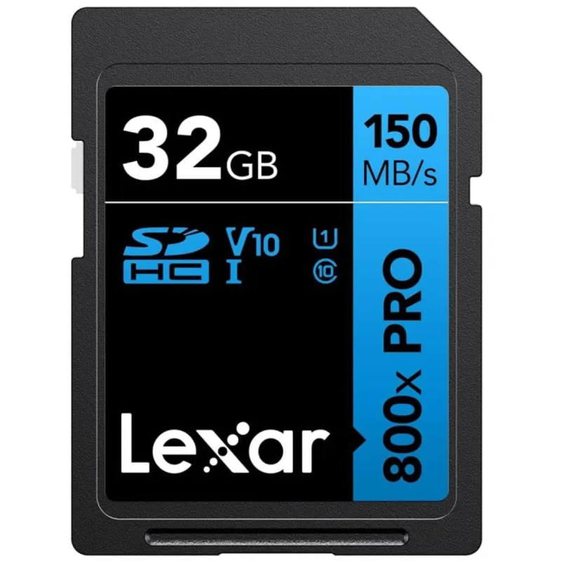 Lexar BLUE series 32gb 800x SDHC UHS-I Memory Card