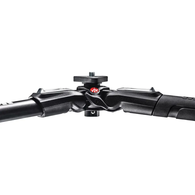 OB Manfrotto MK190X3-3W1 Aluminum Tripod with 804 MK II 3-Way Pan/Tilt Head-2