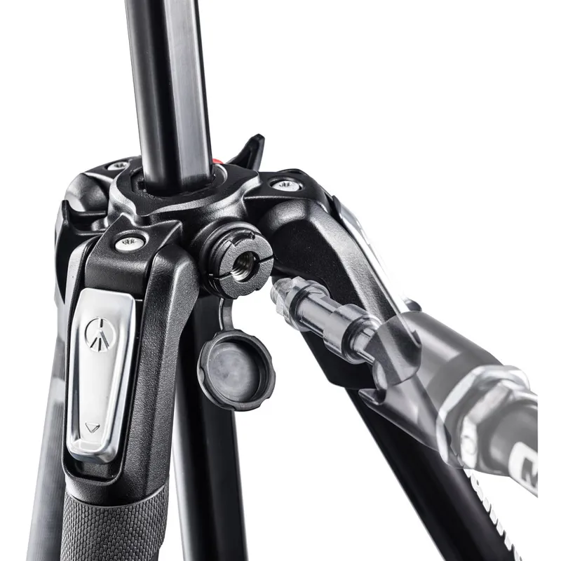 OB Manfrotto MK190X3-3W1 Aluminum Tripod with 804 MK II 3-Way Pan/Tilt Head-1