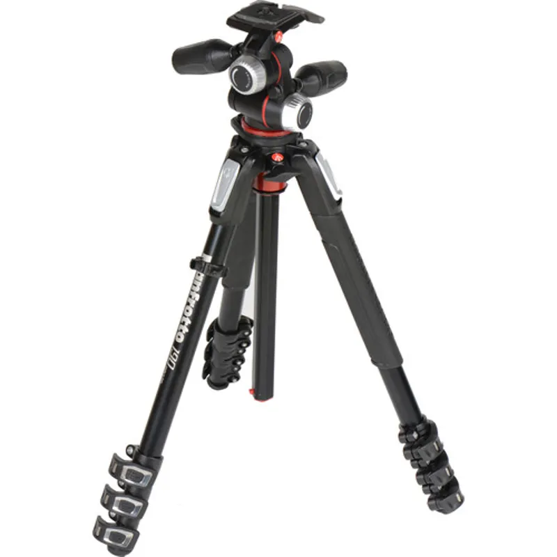 Open Box Manfrotto MK190XPRO4 Tripod + X-Pro 3-Way Head-6
