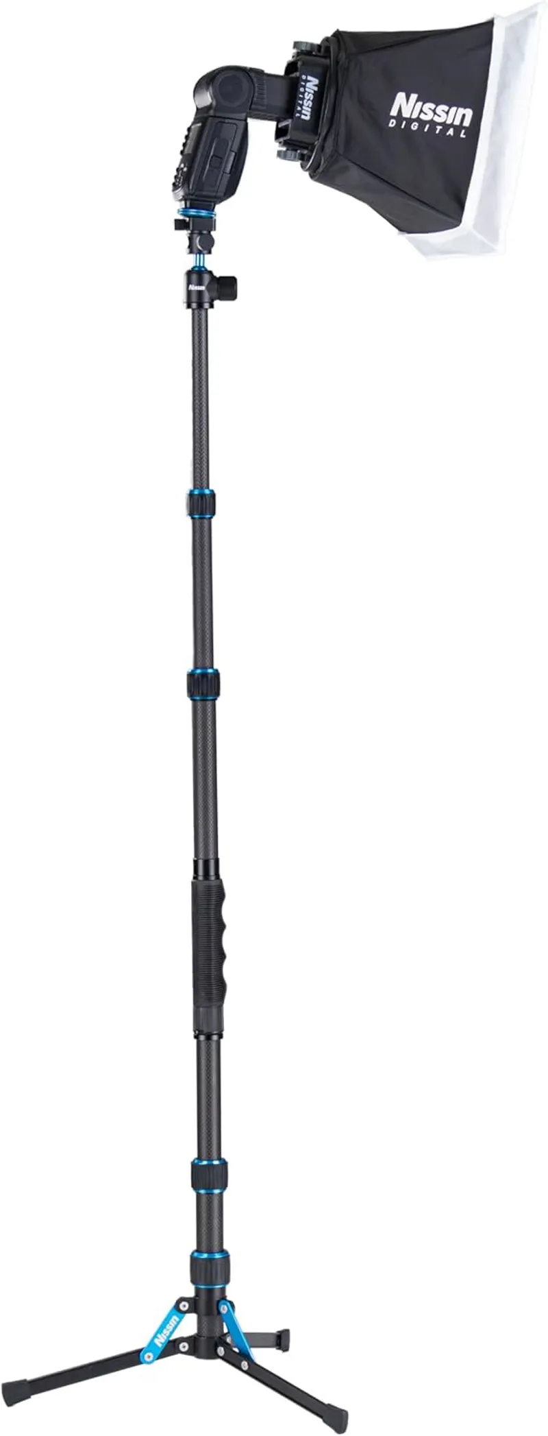 Nissin Easy Carry Little Kit with Carbon Fibre LS-20C Light Stand-4