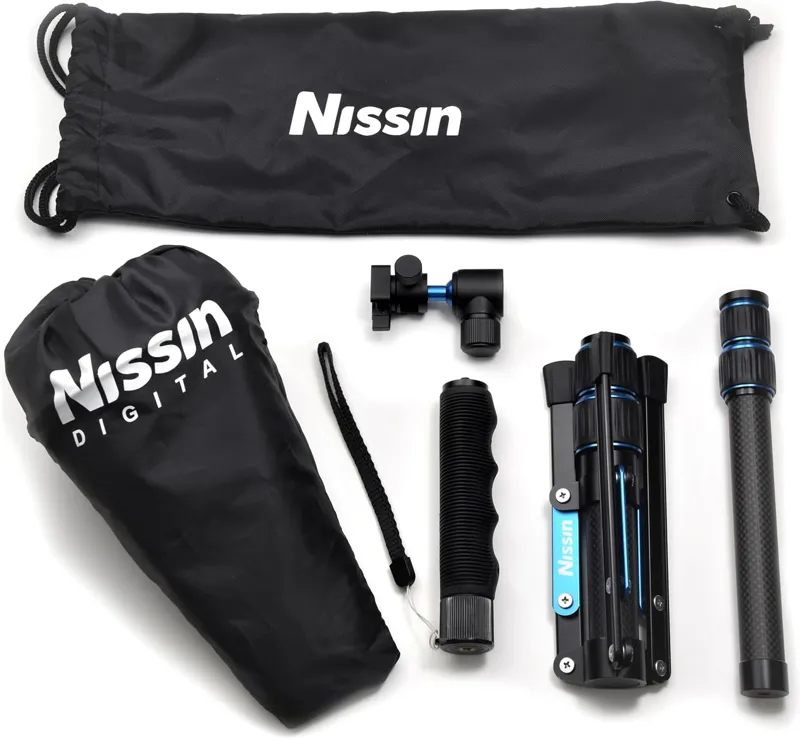 Nissin Easy Carry Little Kit with Carbon Fibre LS-20C Light Stand-3