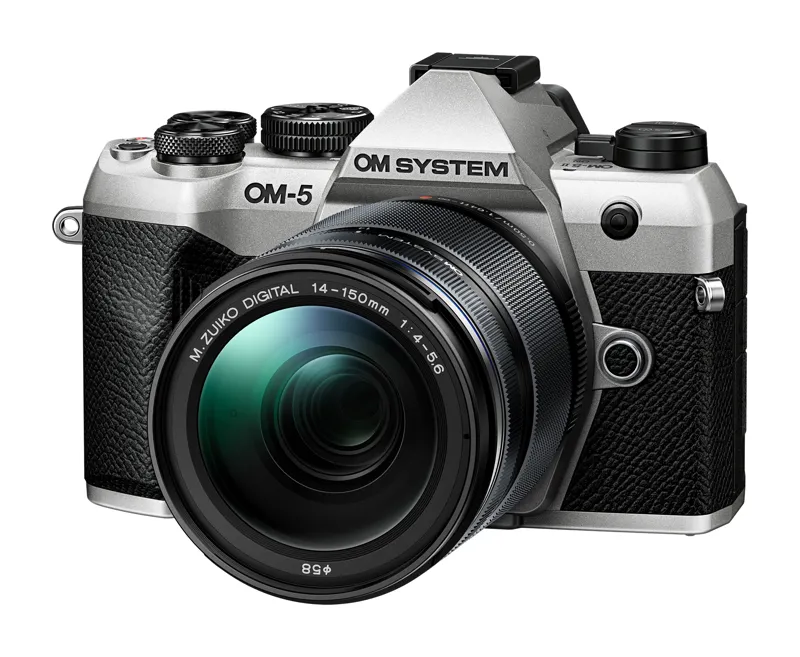 OM System OM-5 Mark II Body in Silver + M.Zuiko 14-150mm f4-5.6 II Lens - CASHBACK!-3