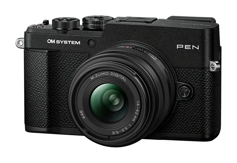 OM System Pen Body in Black with M.Zuiko 14-42mm F3.5-5.6 III Lens - PRE-ORDER DEPOSIT