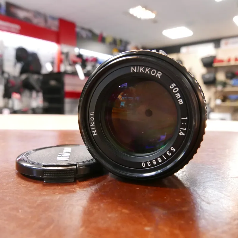 Used Nikon Nikkor 50mm f1.4 - AIS - 1 YEAR GTEE-1