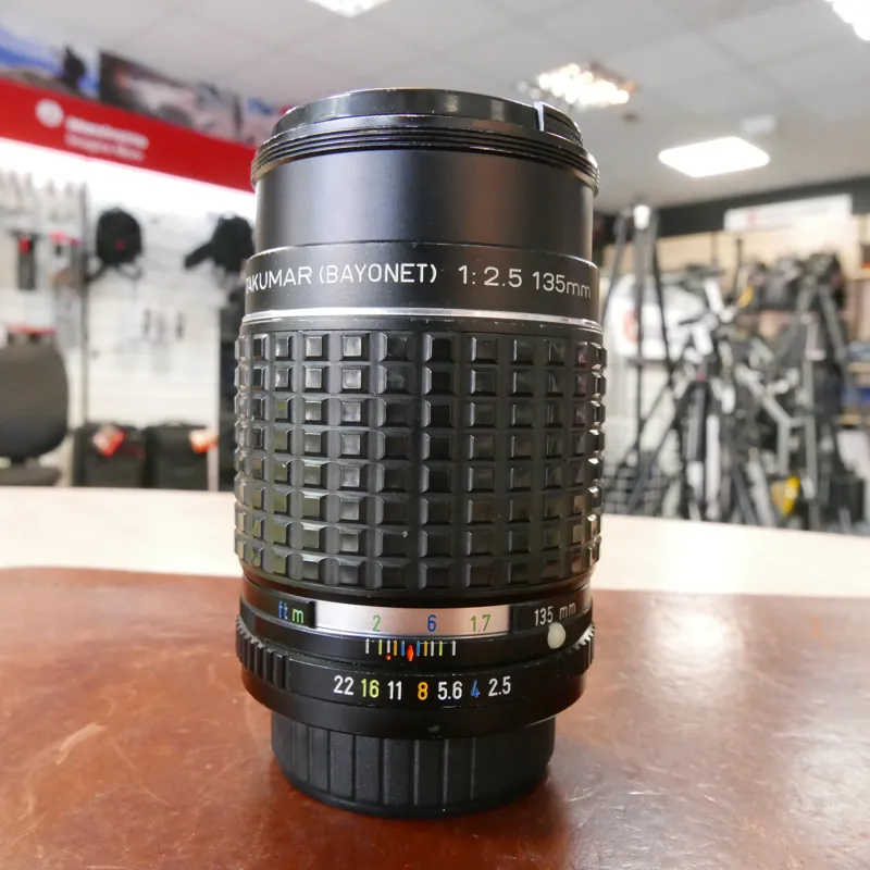 Used Asahi Takumar 135mm f2.5 - PK Bayonet - 1 YEAR GTEE