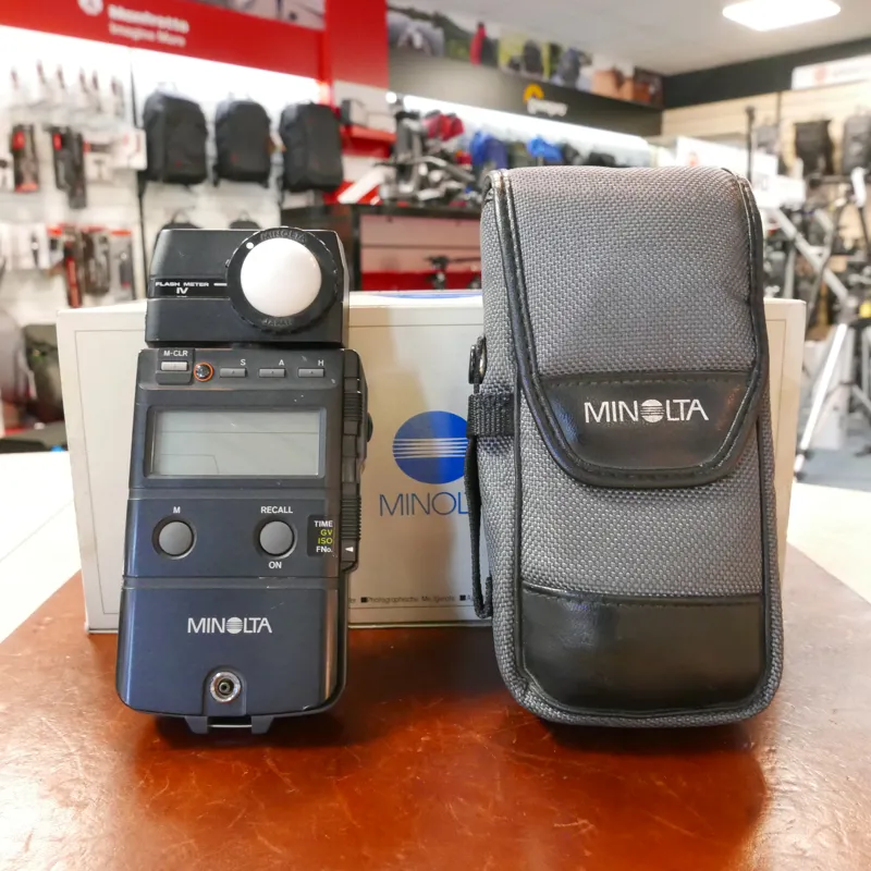 Used Minolta Flash Meter IV - 1 YEAR GTEE