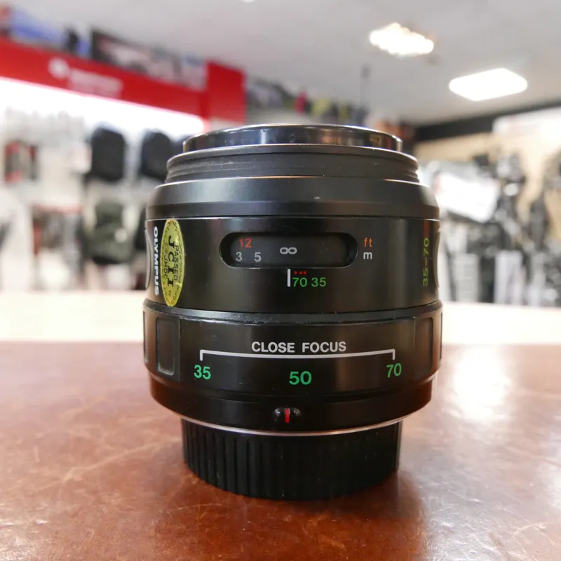 Used Olympus 35-70mm f3.5-4.5 PF - Film - 1 YEAR GTEE