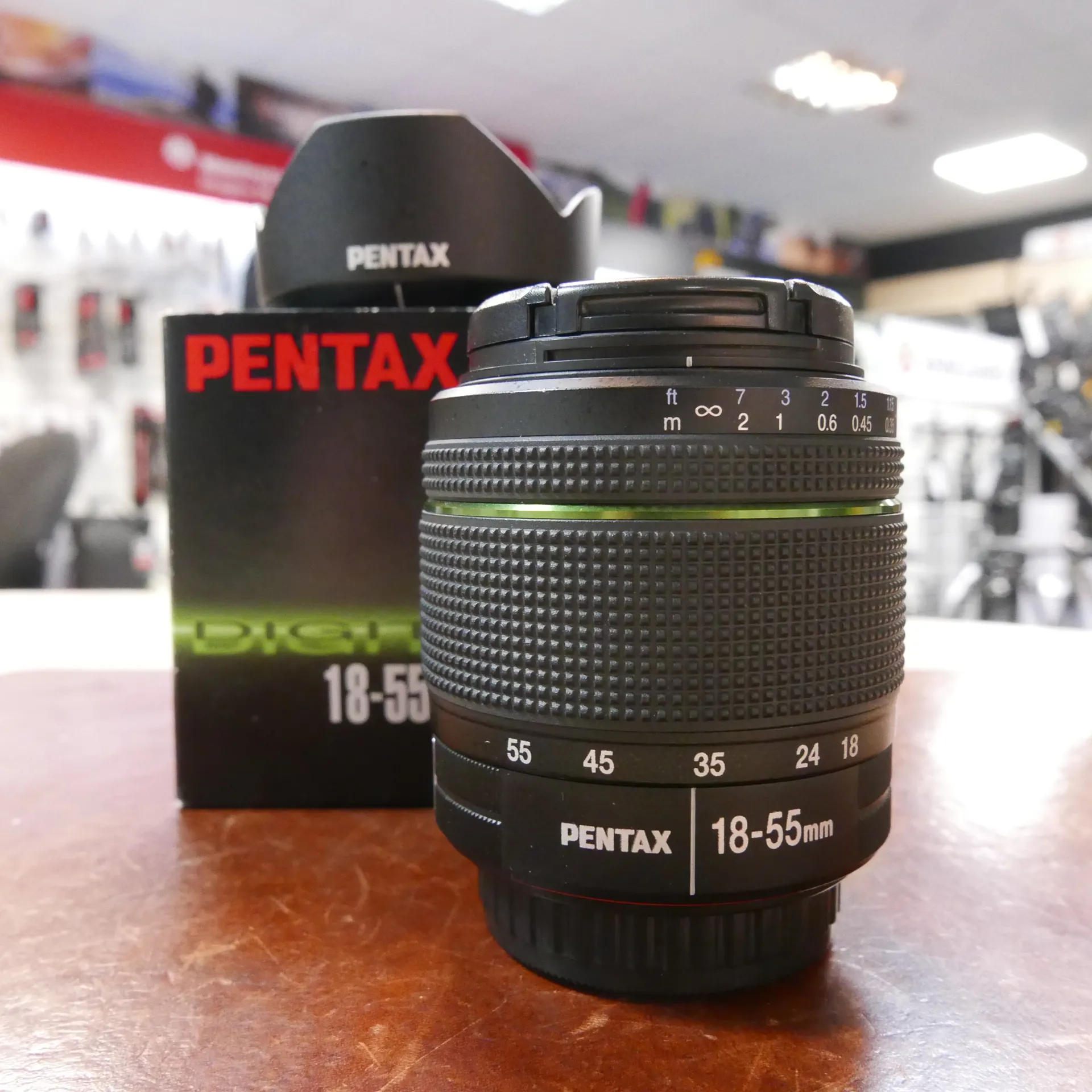 Used Pentax DA 18-55mm f3.5-5.6 AL WR - 1 Year GTEE