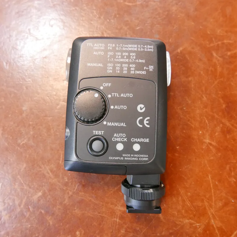 Used Olympus Camedia FL20 Flash - 12 Months Warranty-2