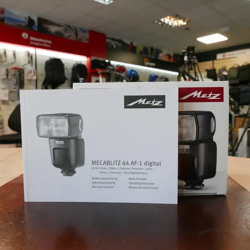 Used Metz Mecablitz 44-AF1 Flash - Nikon - 3 Months Warranty-1