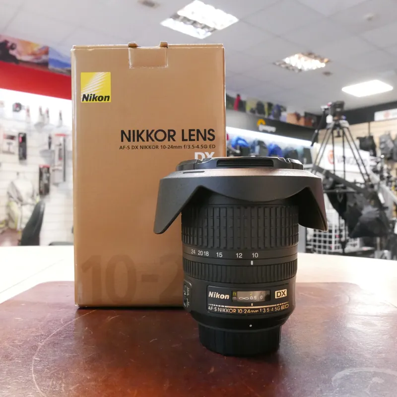 Used Nikon AF-S 10-24mm f3.5-4.5 G ED - 12 Months Warranty