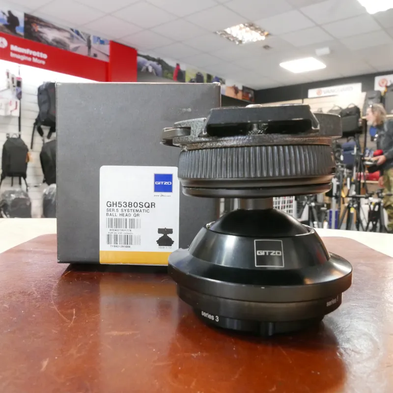 Used Gitzo GH5380SQR Ball Head - 12 Months Warranty