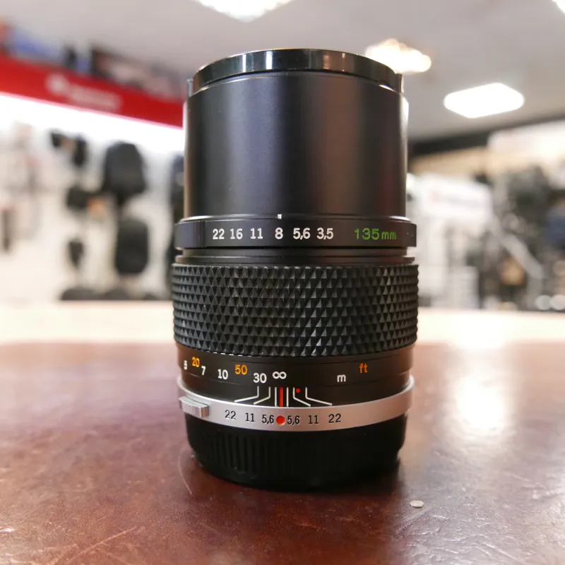 Used Olympus E.Zuiko 135mm f3.5 Auto T - 12 Months Warranty