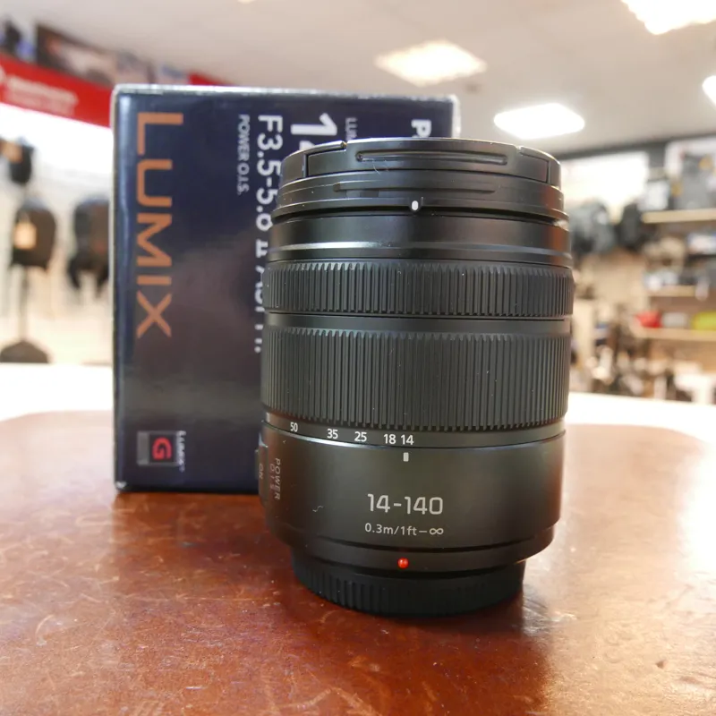 Used Panasonic Lumix 14-140mm f3.5-5.6 II - 12 Months Warranty
