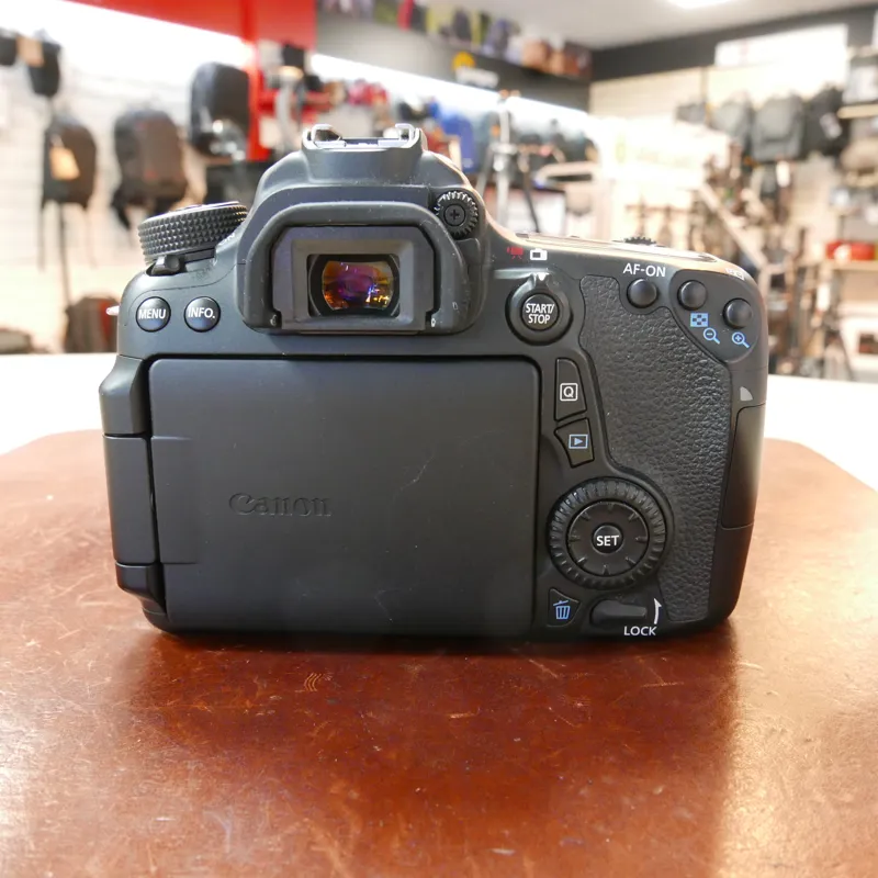 Used Canon EOS 70D Body - 7784 Actuations - 12 Months Warranty-2