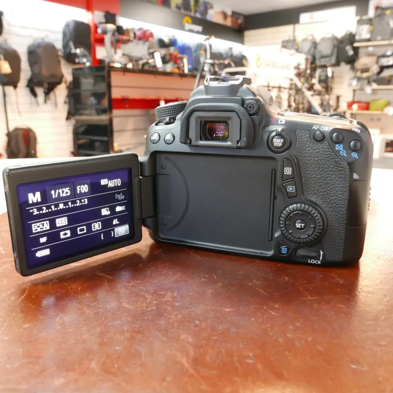 Used Canon EOS 70D Body - 7784 Actuations - 12 Months Warranty-3