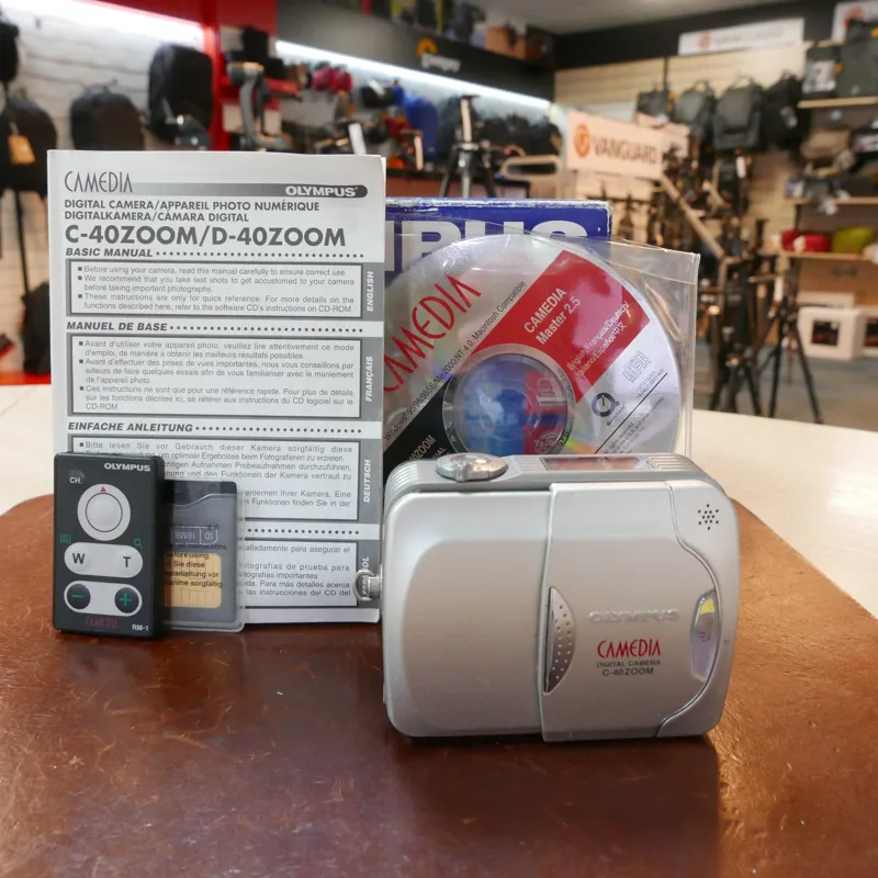 Used Olympus Camedia C-40 Zoom Digital Compact - 3 Months Warranty