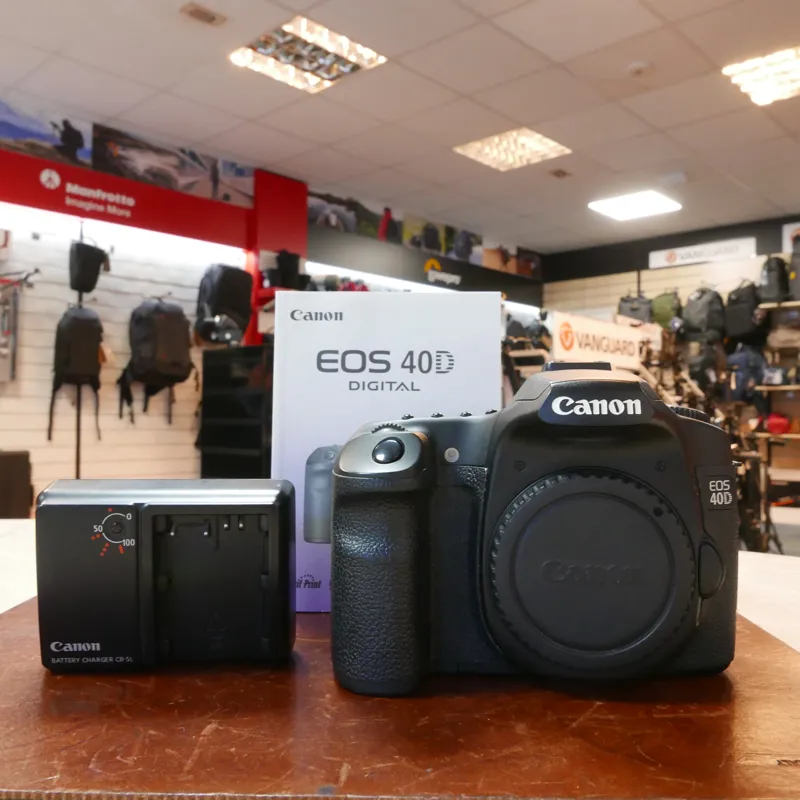 Used Canon EOS 40D Body - 25109 Actuations - 12 Months Warranty