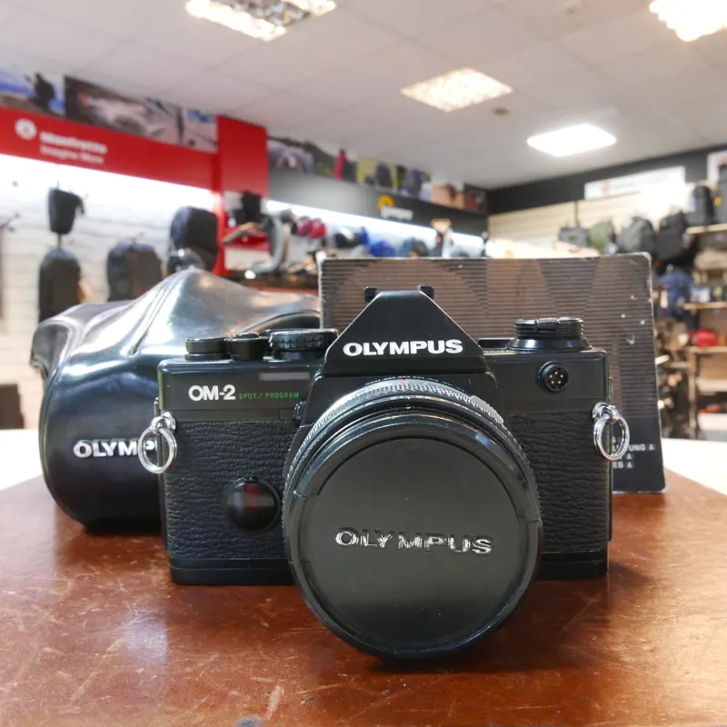 Used Olympus OM-2 SP + 50mm f1.8 - 12 Months Warranty