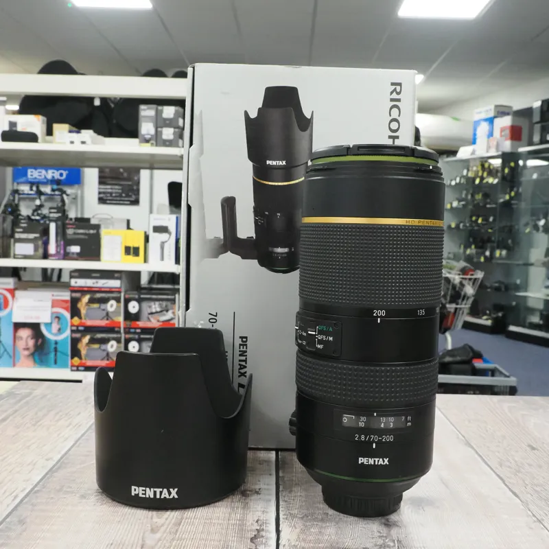 Used Pentax D-FA 70-200mm f2.8 ED DC AW - 12 Months Warranty