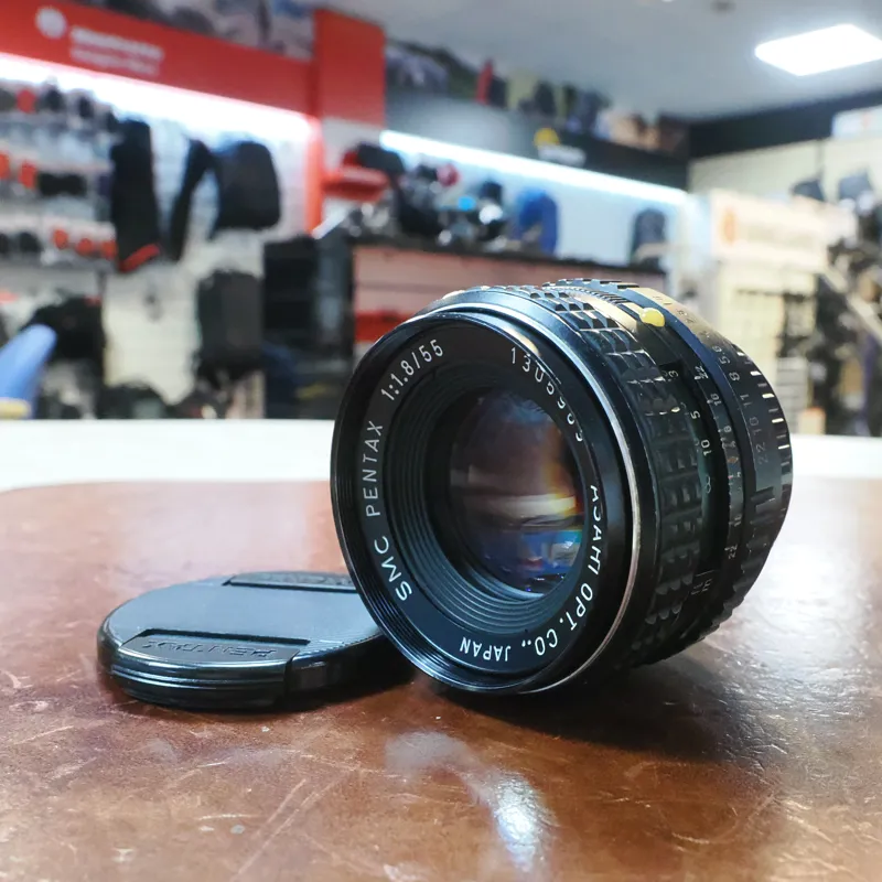 Used SMC Pentax 55mm f1.8 -  PK Fit - 12 Months Warranty-1