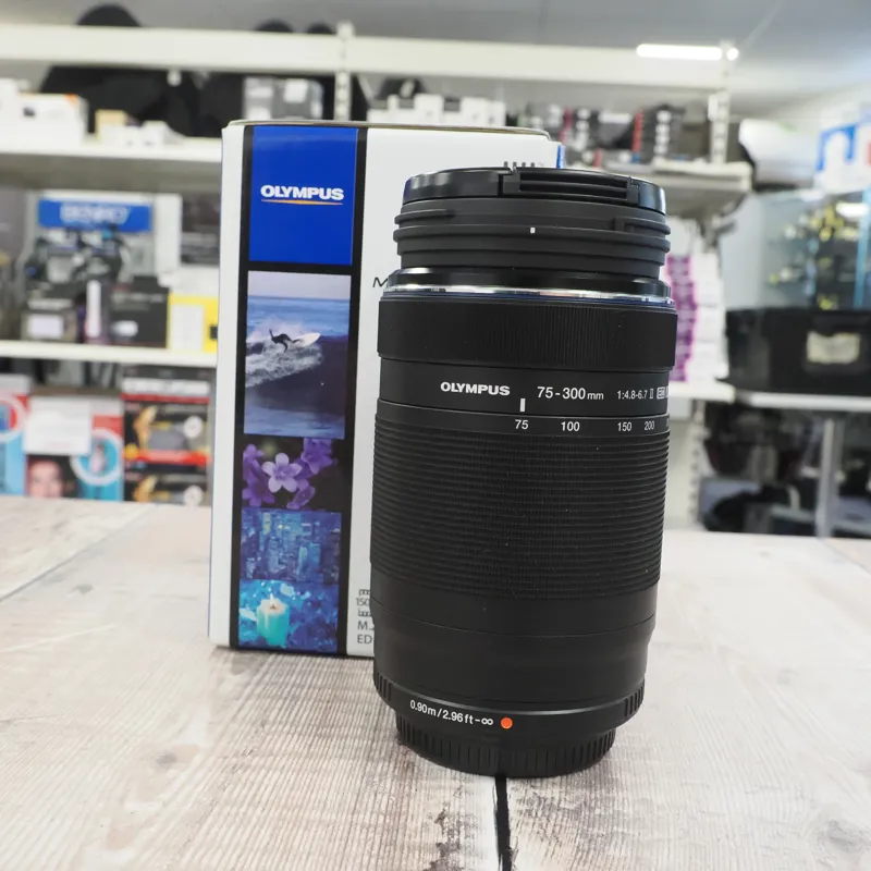 Used Olympus M.Zuiko 75-300mm f4.8-6.7 II - 12 Months Warranty-4