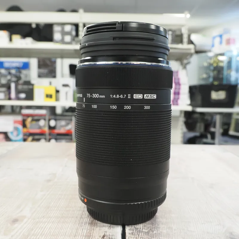 Used Olympus M.Zuiko 75-300mm f4.8-6.7 II - 12 Months Warranty-1