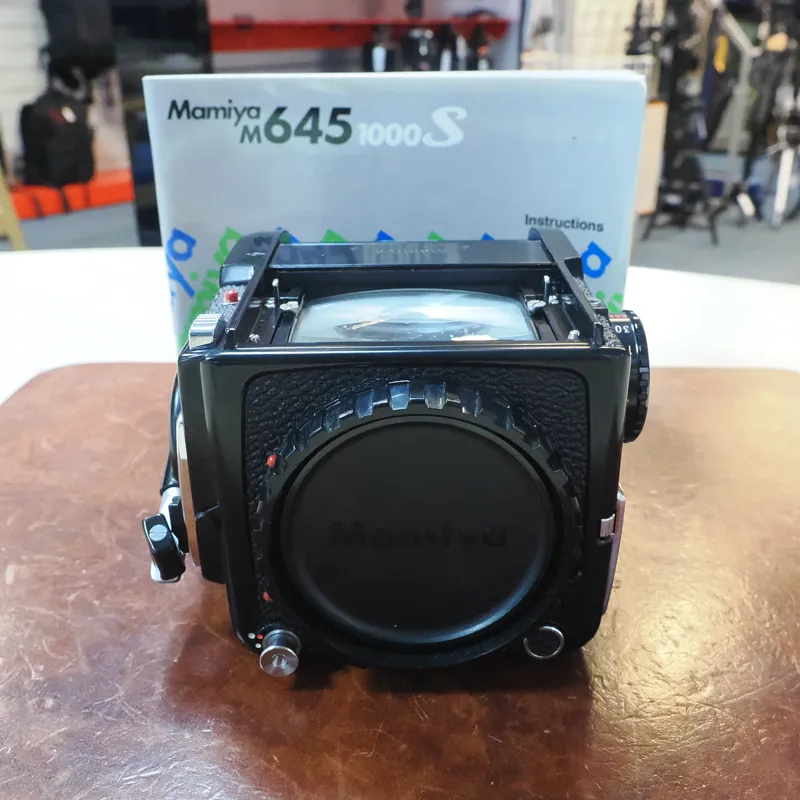 Used Mamiya M645 1000S Body Only - No Prism - 12 Months Warranty