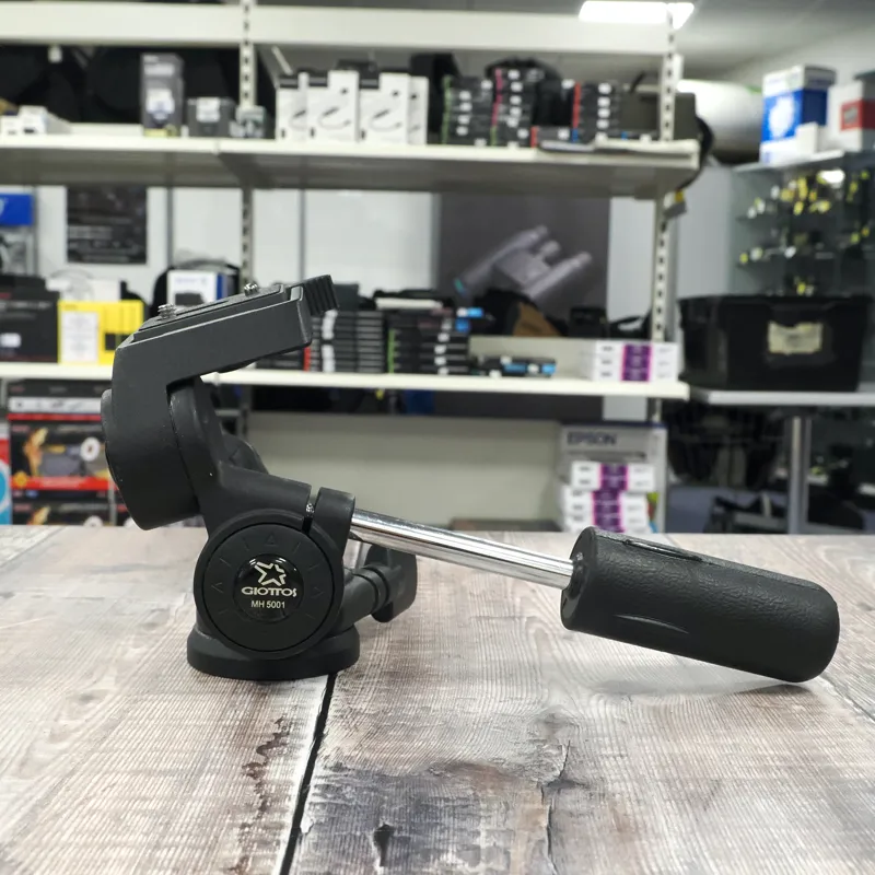 Used Giottos MH-5001 Pan and Tilt head - 3 Months Warranty