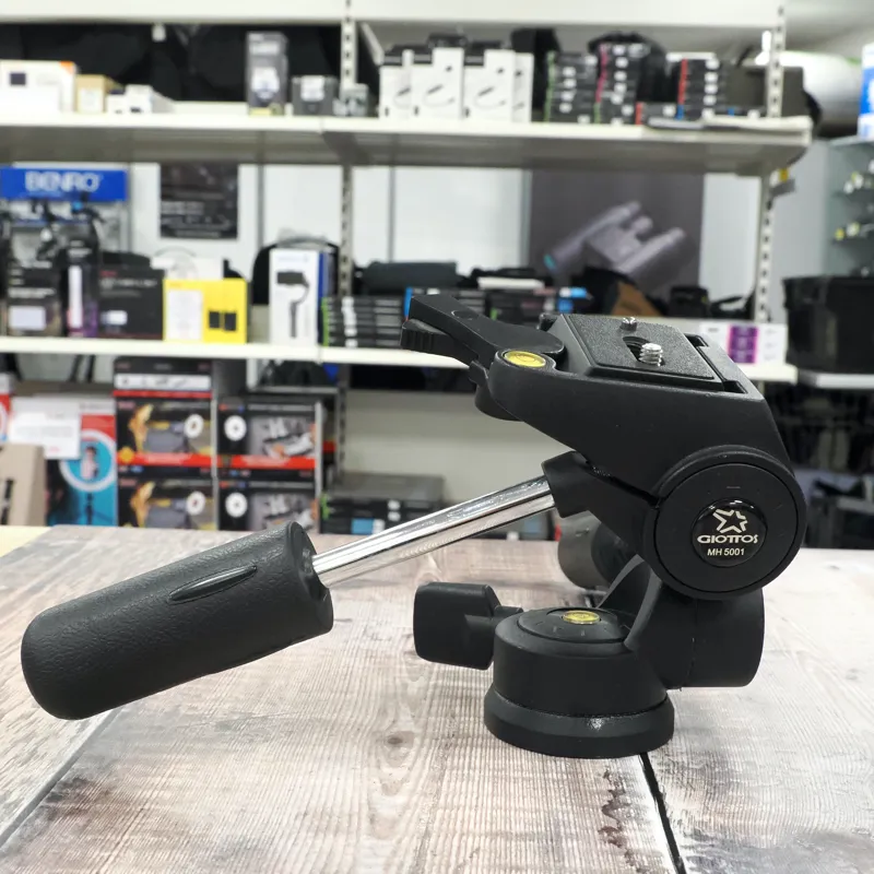 Used Giottos MH-5001 Pan and Tilt head - 3 Months Warranty-1