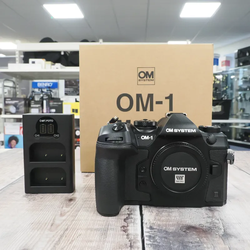 Used OM System OM-1 Mark II Body - 734 Actuations - 12 Months Warranty