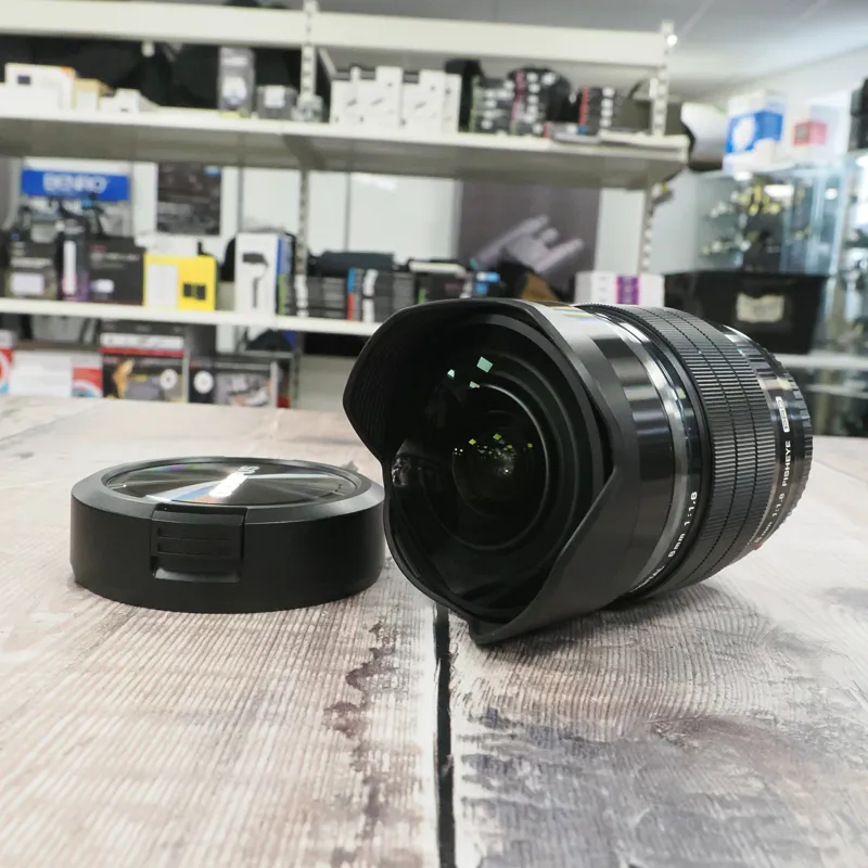 Used Olympus M.Zuiko 8mm f1.8 Fisheye Pro - 12 Months Warranty-2