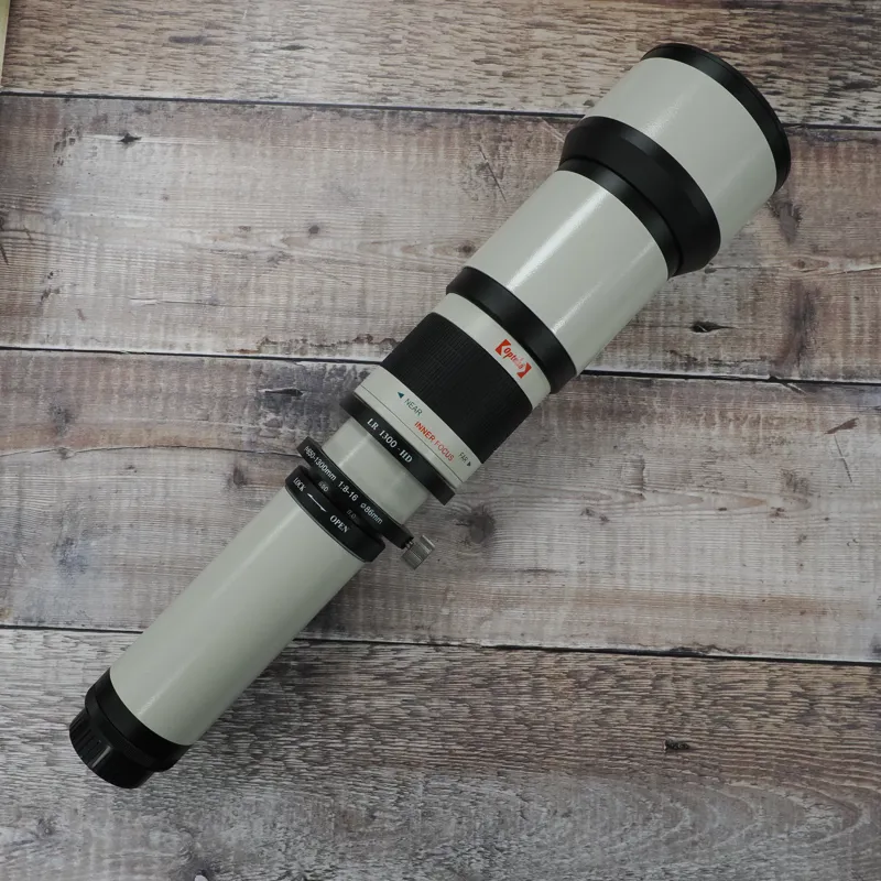 Used Opteka 650-1300mm f8-16 + 2x Converter - T2 Nikon - 12 Months Warranty