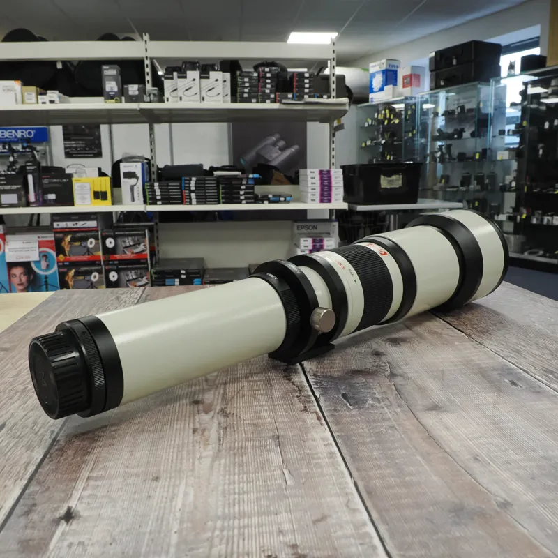Used Opteka 650-1300mm f8-16 + 2x Converter - T2 Nikon - 12 Months Warranty-1