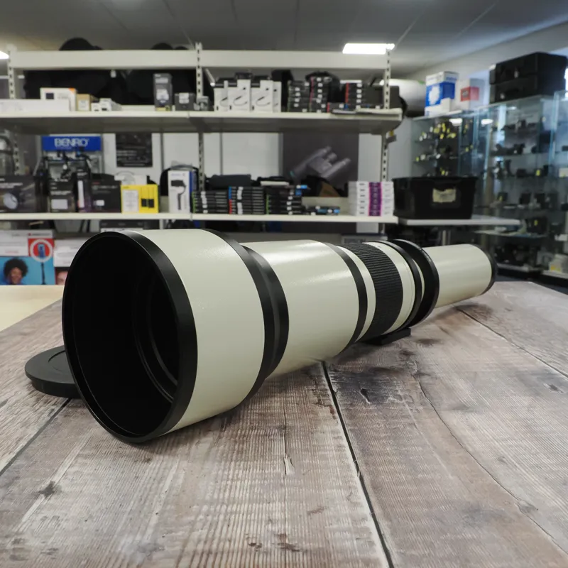 Used Opteka 650-1300mm f8-16 + 2x Converter - T2 Nikon - 12 Months Warranty-2