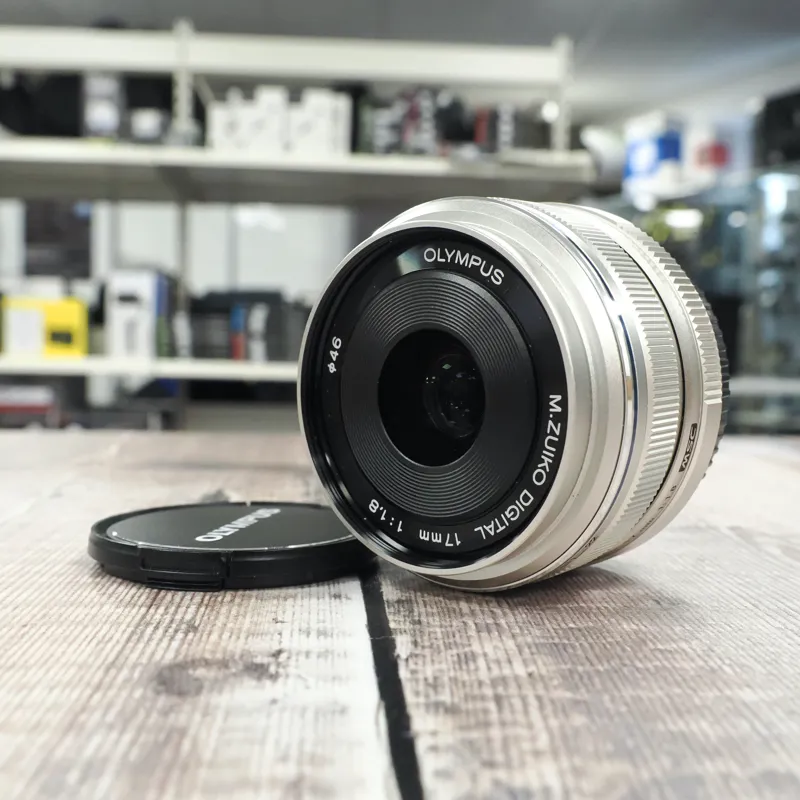 Used Olympus M.Zuiko 17mm f1.8 - Silver - 12 Months Warranty-2