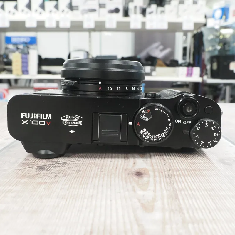 Used Fujifilm X100V Digital Compact - Black - 12 Months Warranty-3