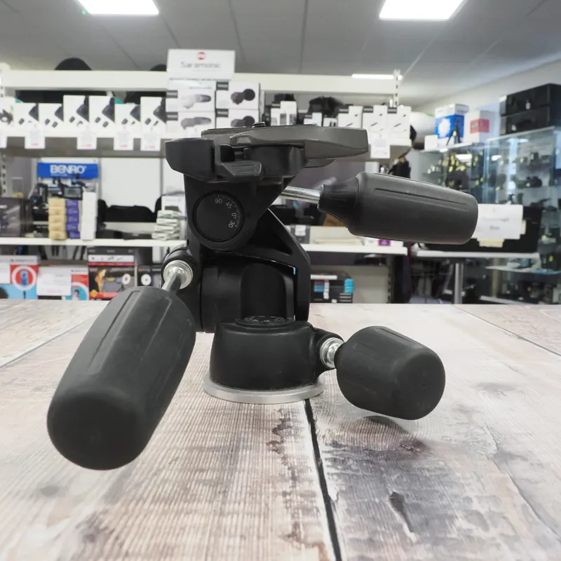 Used Manfrotto 804 RC2 3 Way Tripod Head - 3 Months Warranty-1
