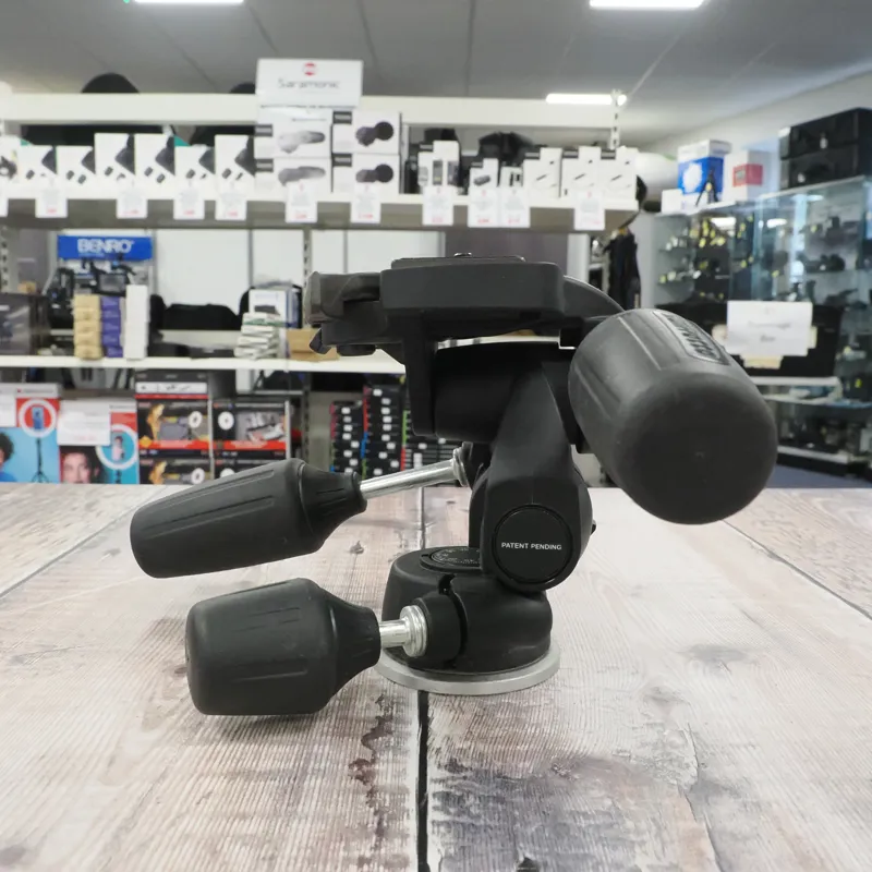 Used Manfrotto 804 RC2 3 Way Tripod Head - 3 Months Warranty-2