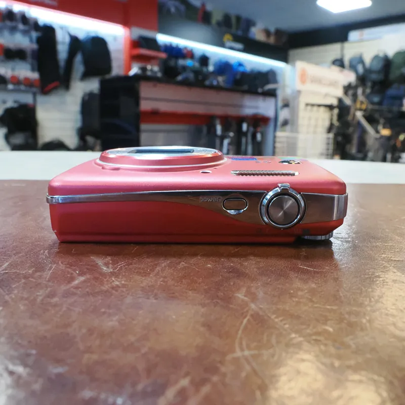 Used GE E1255W Digital Compact - Red - 3 Months Warranty-3