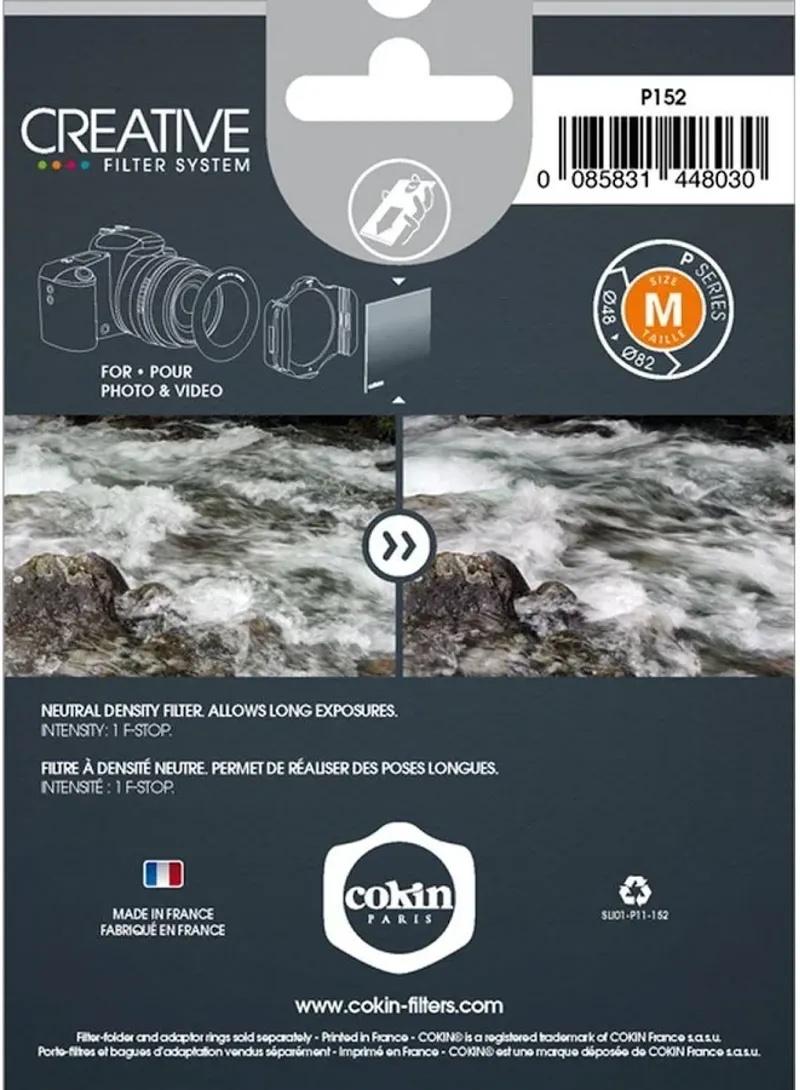 Cokin P152 Neutral Grey ND2 Filter P Series - Medium.-1
