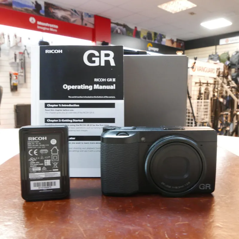 Used Ricoh GR III Digital Compact - 3020 Actuations - 12 Months Warranty