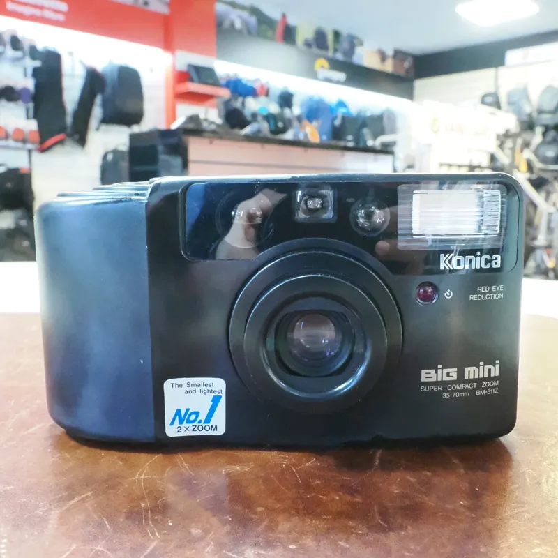 Used Konica Big Mini Film Compact - 3 Months Warranty-1