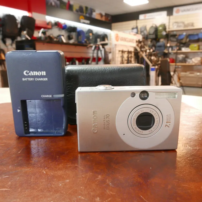 Used Canon Ixus 70 Digital Compact - Silver - 12 Months Warranty
