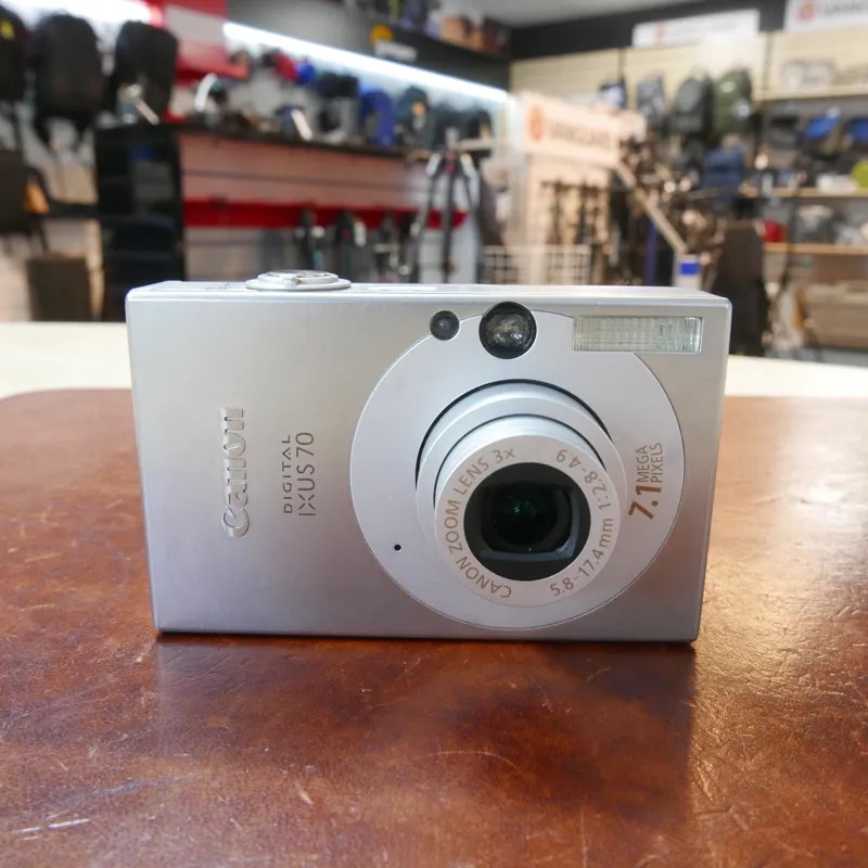Used Canon Ixus 70 Digital Compact - Silver - 12 Months Warranty-1