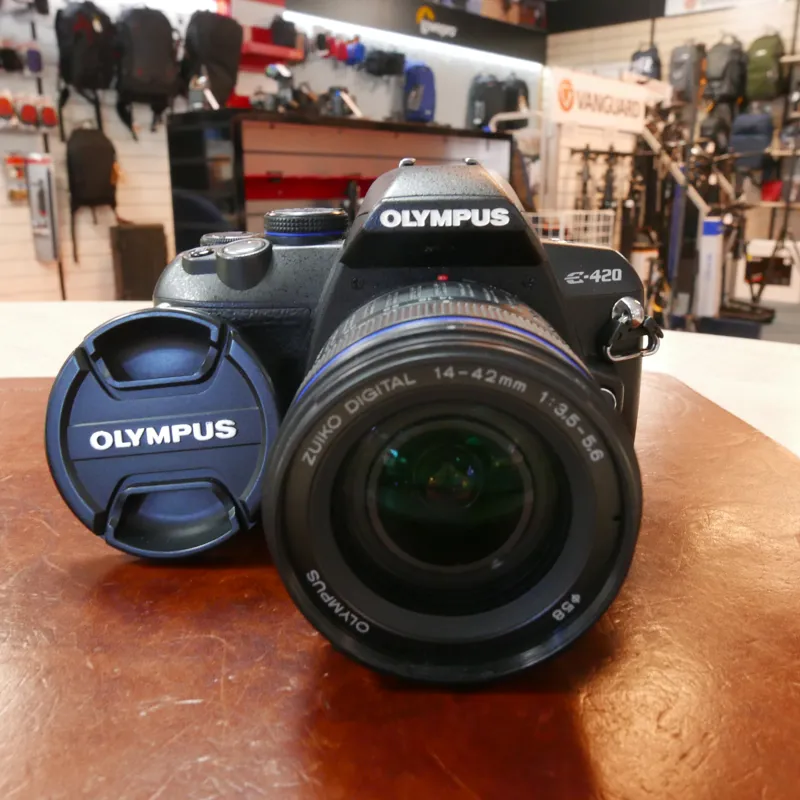 Used Olympus E420 + 14-42mm ED - 4/3 Fit - 10844 Actuations - 12 Months Warranty-1